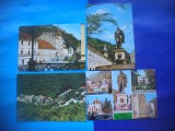 HOPCT LOT 2402 BAILE HERCULANE -JUD CARAS SEVERIN -4 CARTI POSTALE-CIRCULATE