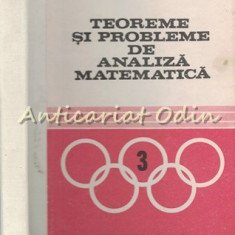 Teoreme Si Probleme De Analiza Matematica - Sorin Radulescu, Marius Radulescu