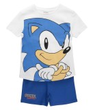 Pijama de Vară pentru Copii Sonic 4-10 Ani (set 4 buc.)