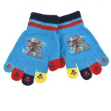 Mănuși Copii, Paw Patrol, Multicolor, Mărime 2-5 Ani, Motiv Pătrățele Colorate