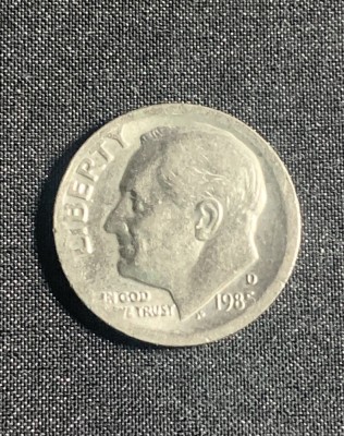Moneda One Dime 1985 USA foto