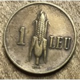 MNDRO01 Romania moneda 1 leu 1938