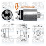 MEAT &amp; DORIA 46007 Solenoid electromotor