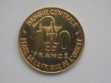 10 FRANCS 1977 STATELE AFRICANE DE VEST-XF