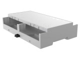 Carcasă pentru şină DIN 8 module, gri - ITALTRONIC