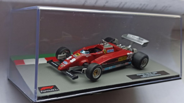 Macheta Ferrari 126 C2 Mario Andretti Formula 1 1982 - IXO/Altaya 1/43 F1