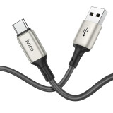 Cumpara ieftin Cablu Date Hoco X66 Type-C to Lightning 1m Gri
