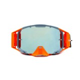 Ochelari cross/atv/enduro, Asix AS3, lentila albastra, culoare rama gri/portocal... Cod Produs: MX_NEW KAI-913