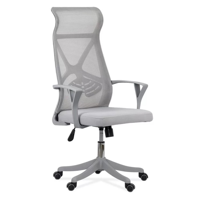 Scaun Birou Mesh Reglabil OFFICE 43100 GRI DESCHIS
