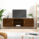 VidaXL Comodă TV, stejar maro, 150x30x50 cm, lemn compozit