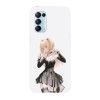 Husa compatibila cu Oppo A54s, Viceversa, model Misa Amane Death Note, Silicon, TPU, Transparent, Carcasa