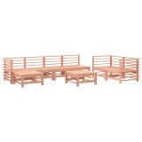 Cumpara ieftin Set mobilier relaxare gradina, 8 piese, lemn masiv Douglas
