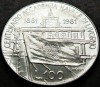 Moneda COMEMORATIVA 100 LIRE- ITALIA, anul 1981 *cod 1278 B = ACADEMIA NAVALA, Europa