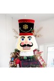 Pălărie de v&acirc;rf de brăduț Crăciun Nutcracker