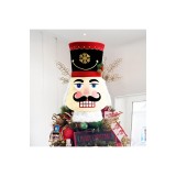 Pălărie de v&acirc;rf de brăduț Crăciun Nutcracker