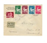 Bulgaria 1938 - Scrisoare expediata cu posta aeriana catre Dresda
