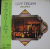 Vinil LP &quot;Japan Press&quot; Cream &lrm;&ndash; Live Cream Volume II (VG++), Pop