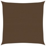Cumpara ieftin Panza parasolar, maro, 4 x 4 m, 160 g / m&sup2;, HDPE