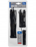 Set 75 Bride De Prindere Negre Nylon Diverse Marimi Lampa LAM70024