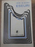 Eseuri - Ion Biberi - Minerva 1971, Filosofie Rom&acirc;nească, Carte Veche 410 Pagini