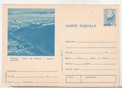 bnk cp Slatina - Uzina de alumina - Vedere generala - necirculata - marca fixa - 0148/74 foto