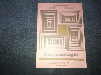 MERCEOLOGIE MANUAL PENTRU CLASA A X A 1994 foto