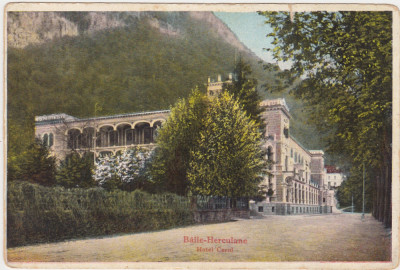 CP Herculane Hotel Carol ND(1923) foto