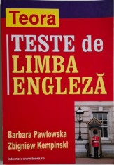 Teste de limba engleza &ndash; Barbara Pawlowska, Zbigbiew Kempinski