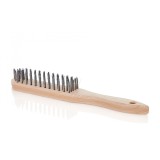 Perie de sarma pentru indepartarea ruginii cu 5 randuri, Geko G00636