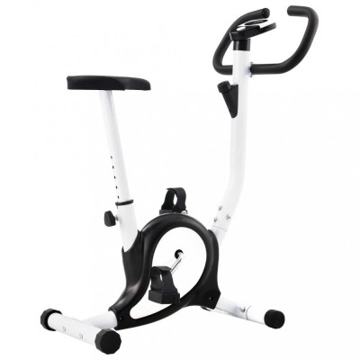 Bicicletă Fitness Cu Curea De Rezistență Negru 92009 foto