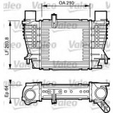 Radiator intercooler RENAULT MODUS / GRAND MODUS (F/JP0) (2004 - 2016) VALEO 817999