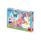 Puzzle 3&times;55 piese, Peppa Pig &ndash; DINO TOYS