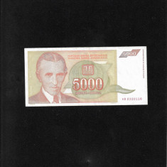 Iugoslavia Yugoslavia 5000 5.000 dinara dinari 1993 seria2320116