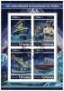 Guineea 2017: Titanic - Aniversare 105 Ani. Set Complet, Coliță + Bloc. Timbre Străine, Colecție Tematică Nave, Istorie.