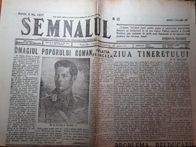 semnalul 9 noiembrie 1947-ziua regelui mihai,reclama maria tanase foto