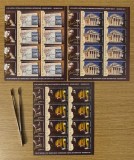 A XX-a Editie a Festivalului George Enescu, minicoli de 8 timbre si 1 vinieta 2011 LP 1914g, Nestampilat