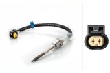 Senzor Temperatura Gaze Evacuare Hella 6PT 014 495-041 Mercedes-Benz C-Class, E-Class, M-Class, SLK, Sprinter