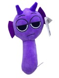 Jucarie Plus Sprunki Mov Cu Cornite si Expresie Plictisita