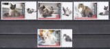 Centrafricana 2020 - Pisici, Serie cu Tabs, MNH
