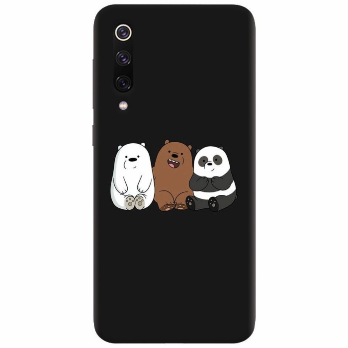 Husa silicon pentru Xiaomi Mi 9, Bears