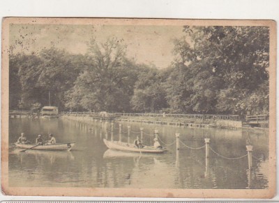 bnk cp Sibiu - Lacul Dumbrava - circulata 1936 foto