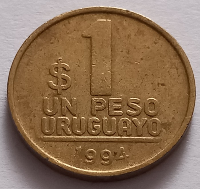 Uruguay, 1 Peso 1994