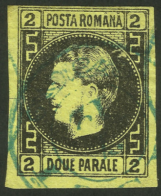 Romania 1867 CAROL cu Favoriti h.sub.- ,,O&amp;#039;&amp;#039;RUPT / RETUS,ERORI,VARIETATI-Poanson foto