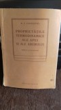 PROPRIETATILE TERMODINAMICE ALE APEI SI ALE ABURULUI - M.P. VUKALOVICI