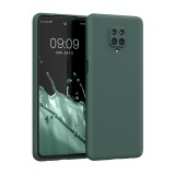 Cumpara ieftin Husa Kwmobile pentru Xiaomi Redmi Note 9S/Redmi Note 9 Pro/Redmi Note 9 Pro Max, Silicon, Verde, 56562.171, Carcasa