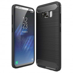 Husa SAMSUNG Galaxy S8 - Carbon (Negru) Forcell foto