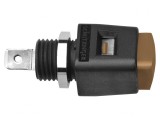 Clemă de laborator maro 70VDC 16A