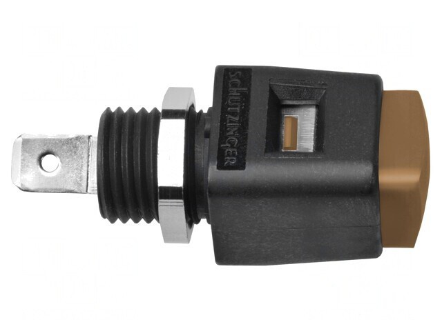 Clemă de laborator maro 70VDC 16A