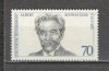 Germania 1975: 100 Ani Naștere Albert Schweitzer, Premiul Nobel. Timbru MG.350