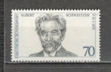 Germania.1975 100 ani nastere A.Schweitzer-doctor PREMIUL NOBEL MG.350, Nestampilat